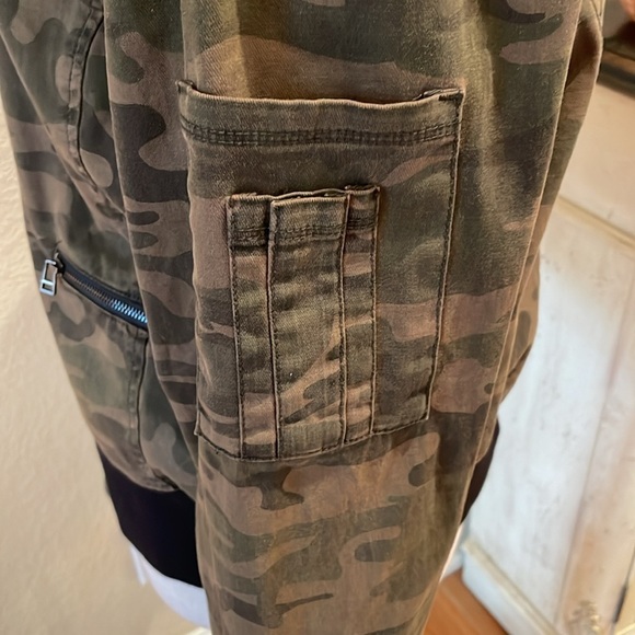 Sanctuary camouflage zip-up jacket - Picture 7 of 10